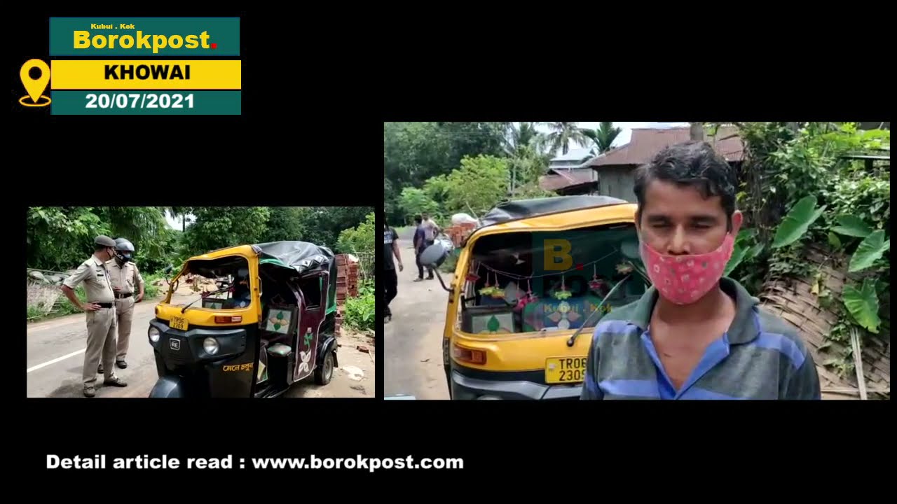 AUTO-RICKSHAW SMASHED TWISTED BY ACE CRANE