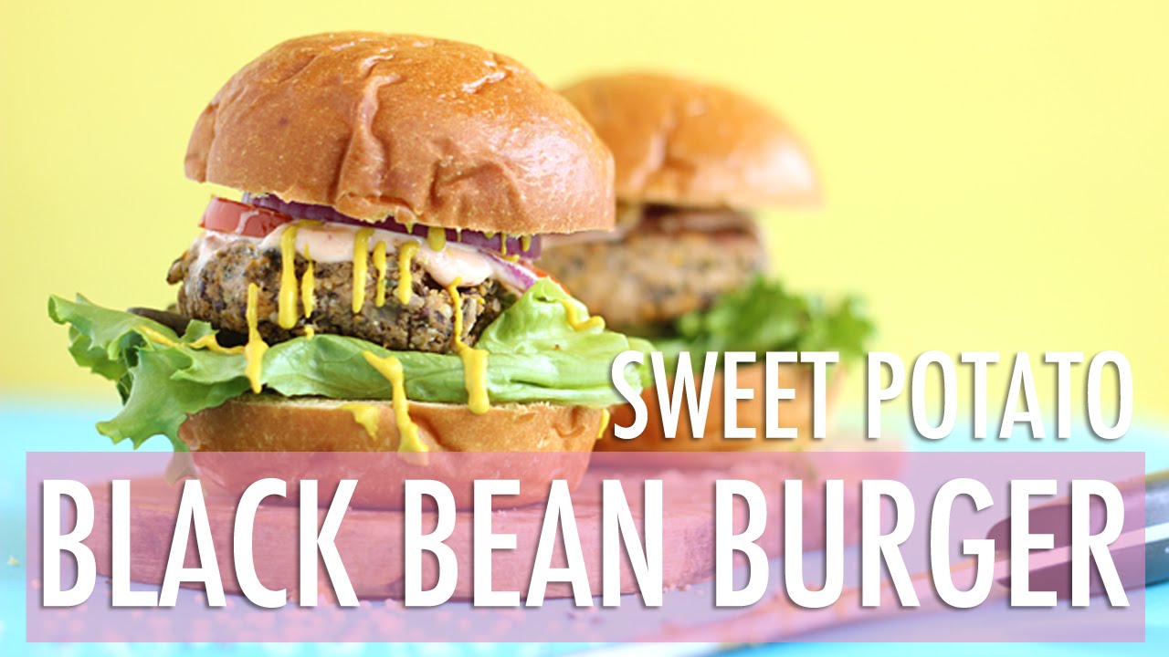 Sweet Potato Black Bean Burger | Healthy Summer Recipes