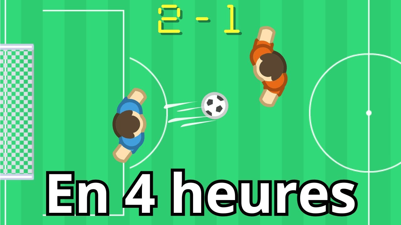 Je crée un jeu de foot en 4h