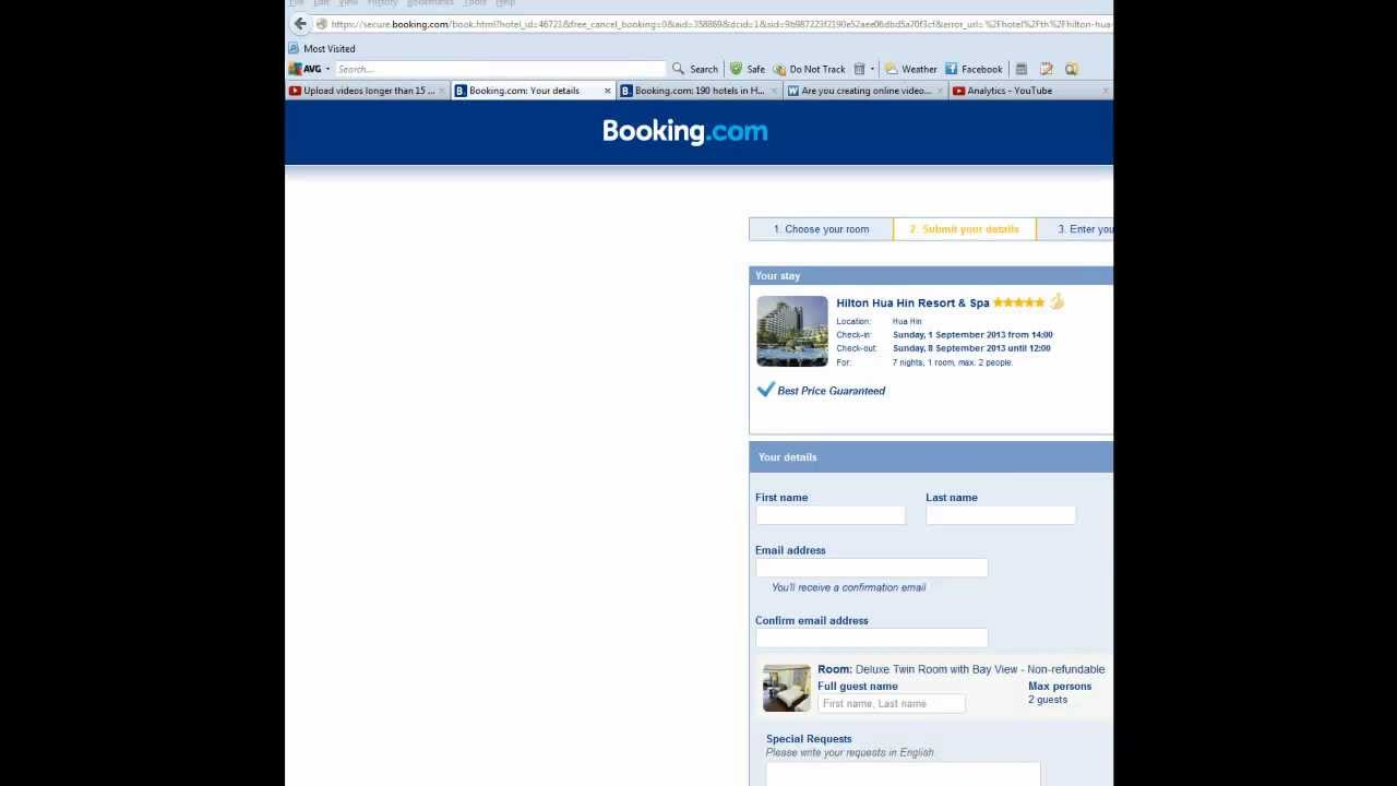 Online Hotel Booking in Thailand