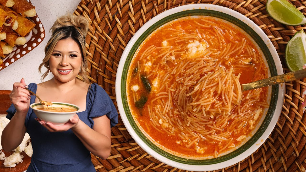 Как приготовить классический мексиканский суп SOPITA DE FIDEO