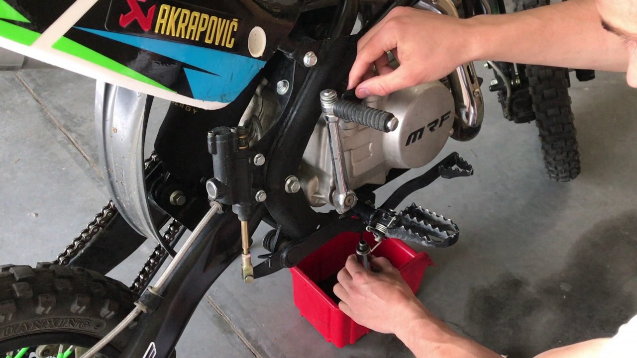 Wymiana oleju pitbike mrf 140RC/HQ/TTR/140 Zrób to sam !