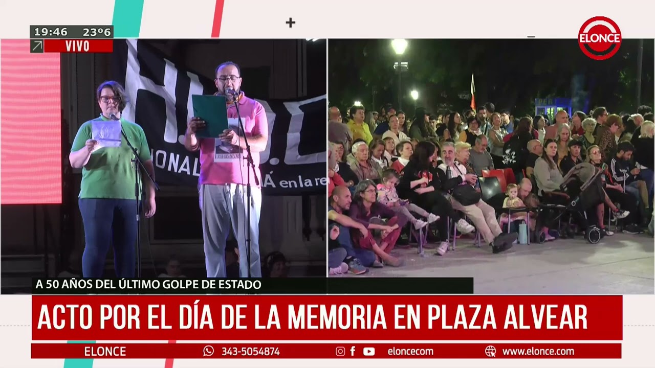 Intervenciones art&iacute;sticas en el acto por el d&iacute;a de la memoria por el grupo Cultura por la Memoria