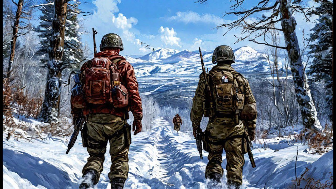 АТМОСФЕРНОЕ ЗИМНЕЕ ВЫЖИВАНИЯ В DAYZ | ДЕЙЗ
