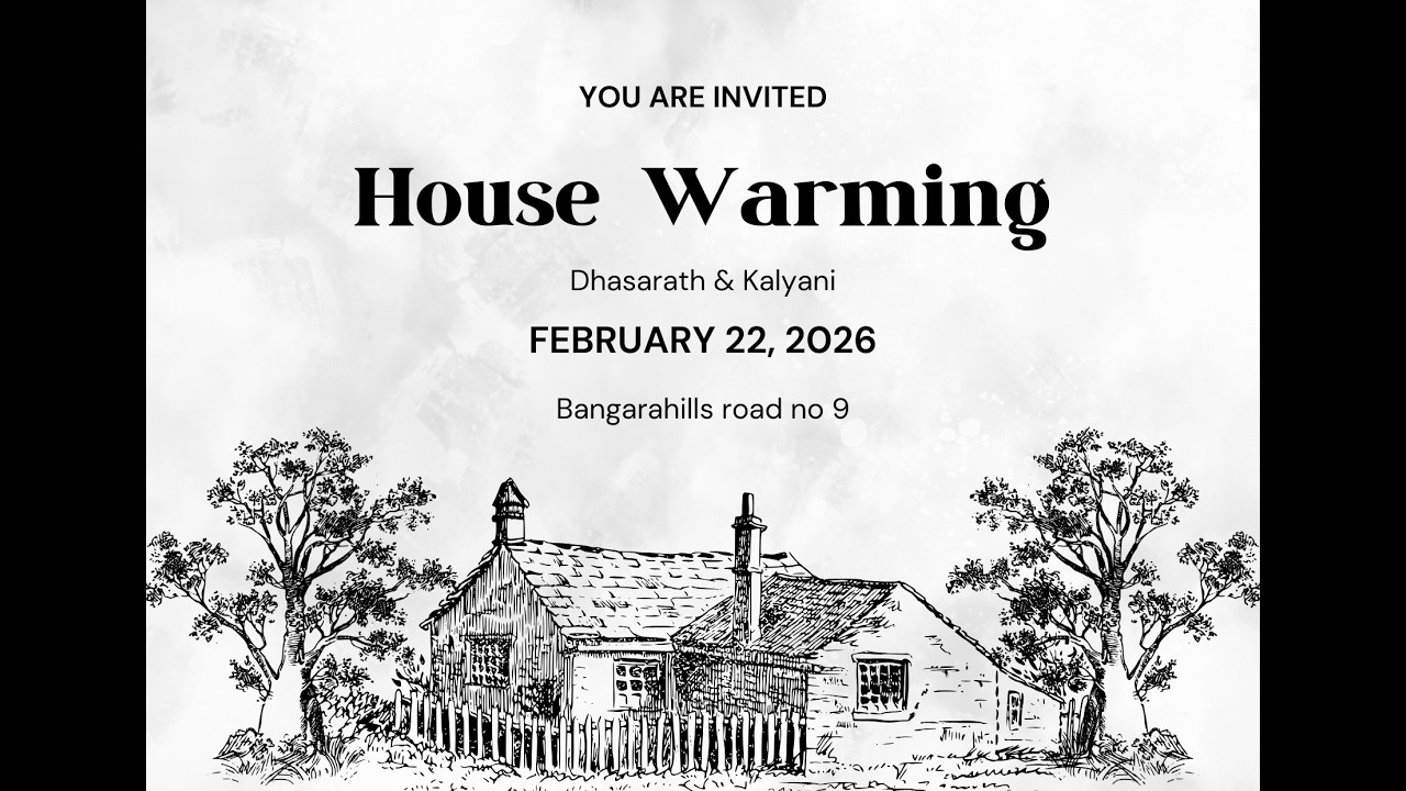 Dhasarath Kalyani house Warming