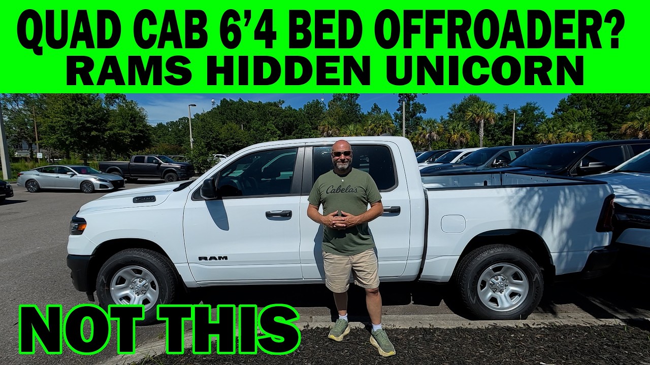 Существует ли RAM 1500 Warlock QUAD CAB 2026 года? (Почти, но достаточно близко)
