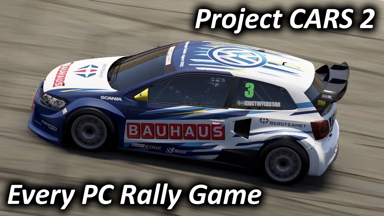 Project CARS 2 (2017) - Every PC Rally Game