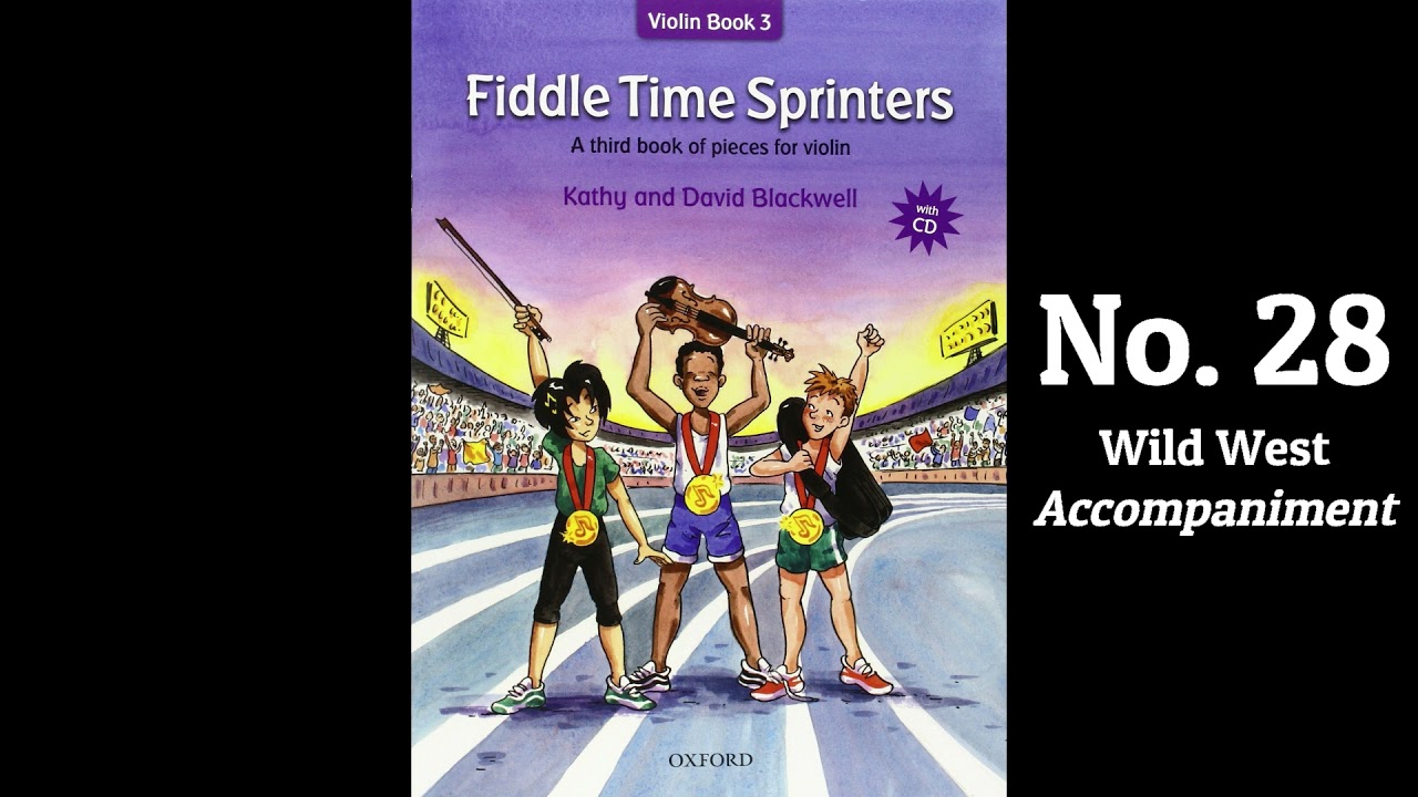 No. 28 Wild West | Accompaniment | Fiddle Time Sprinters