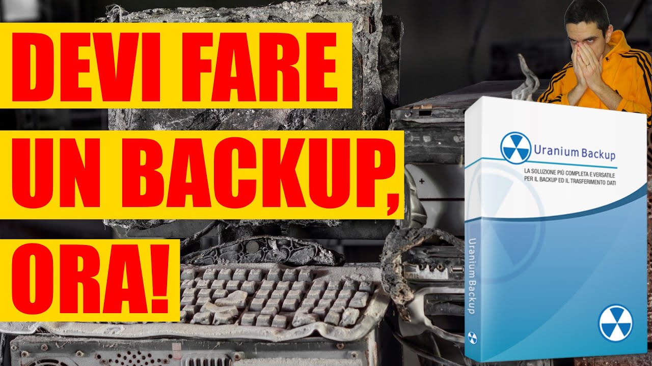 💾 COME FARE IL BACKUP DEL PC (con Uranium Backup)