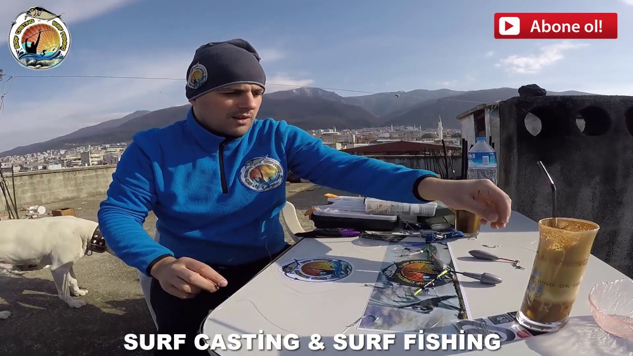 SURF CASTİNG 3 ADET GEZERLİ HIRSIZLI TAKIM YAPIMI  İĞNE KURŞUN MİSİNA BİLGİLERİ..... Veysel Paşaoğlu