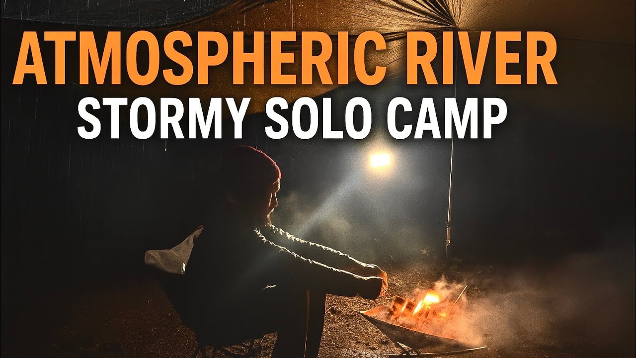 I Went Solo Camping In the First Big Storm of the Season