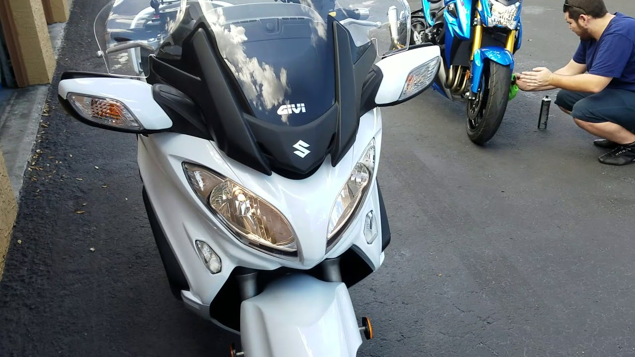 Suzuki burgman 650 full GPR exhaust