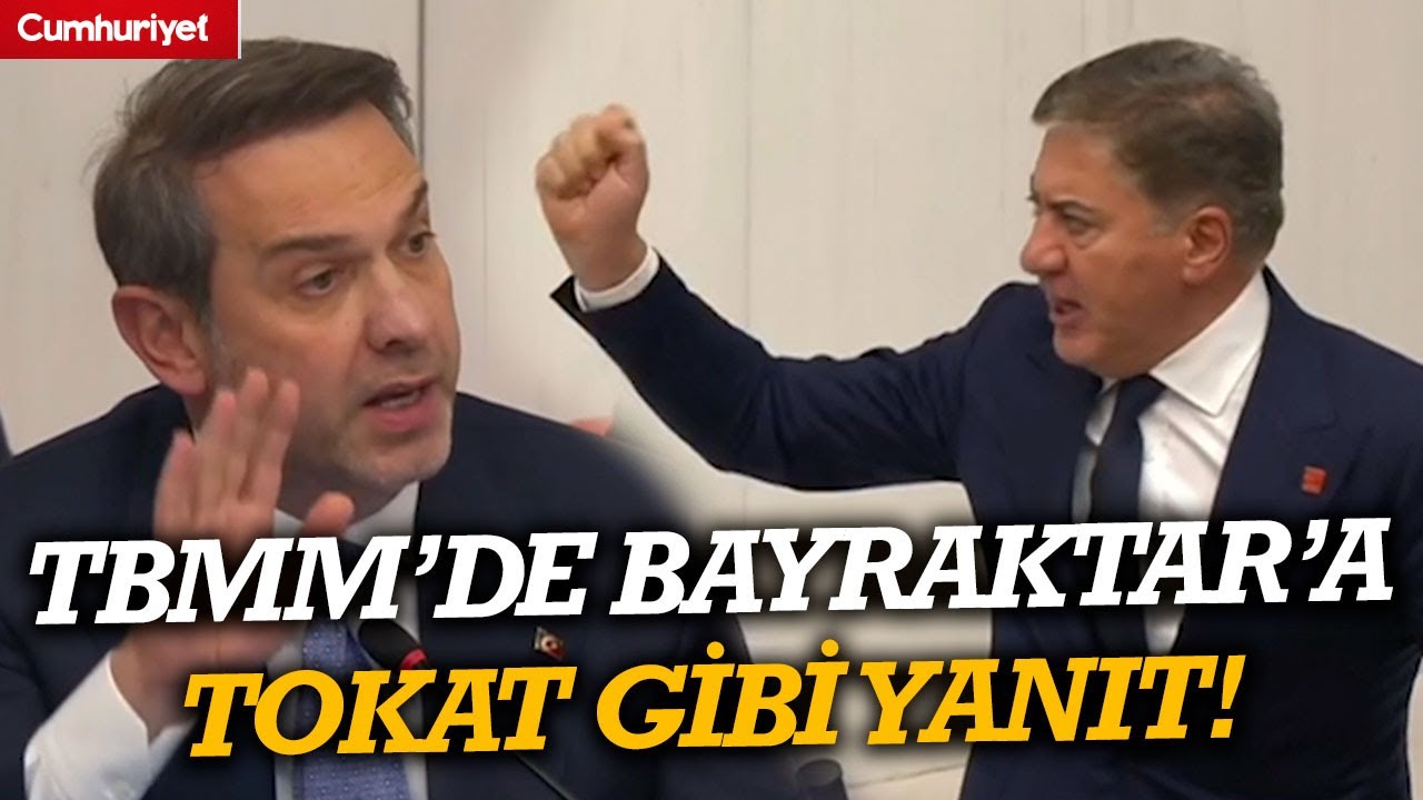 Bakanın sözleri bardağı taşırdı! Bakan Bayraktar'a Meclis’te tokat gibi yanıt...
