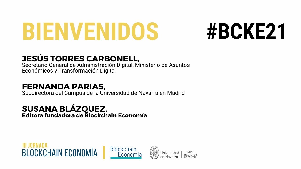 El Ministerio de Asuntos Económicos abre la III Jornada Blockchain Economía