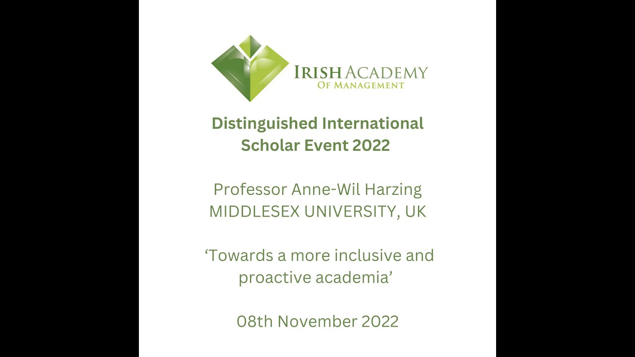 Distinguished International Scholar Event 2022
