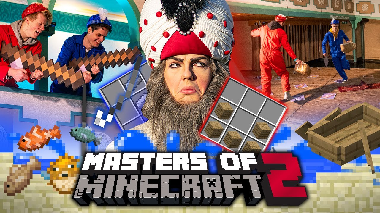 MAGNEETVISSEN in de FATA MORGANA | MASTERS OF MINECRAFT 2 | Efteling Junior