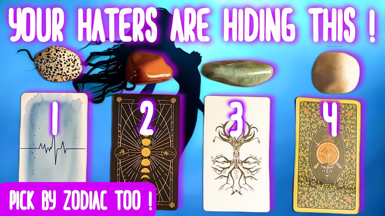 What Are Your Haters & Enemies HIDING From You ? 🔎| Pick A Card | Psychic Tarot Reading