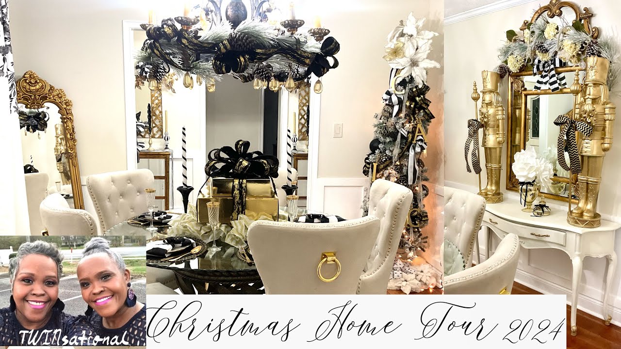 CHRISTMAS HOME TOUR 2024 / COZY ELEGANT DECORATING