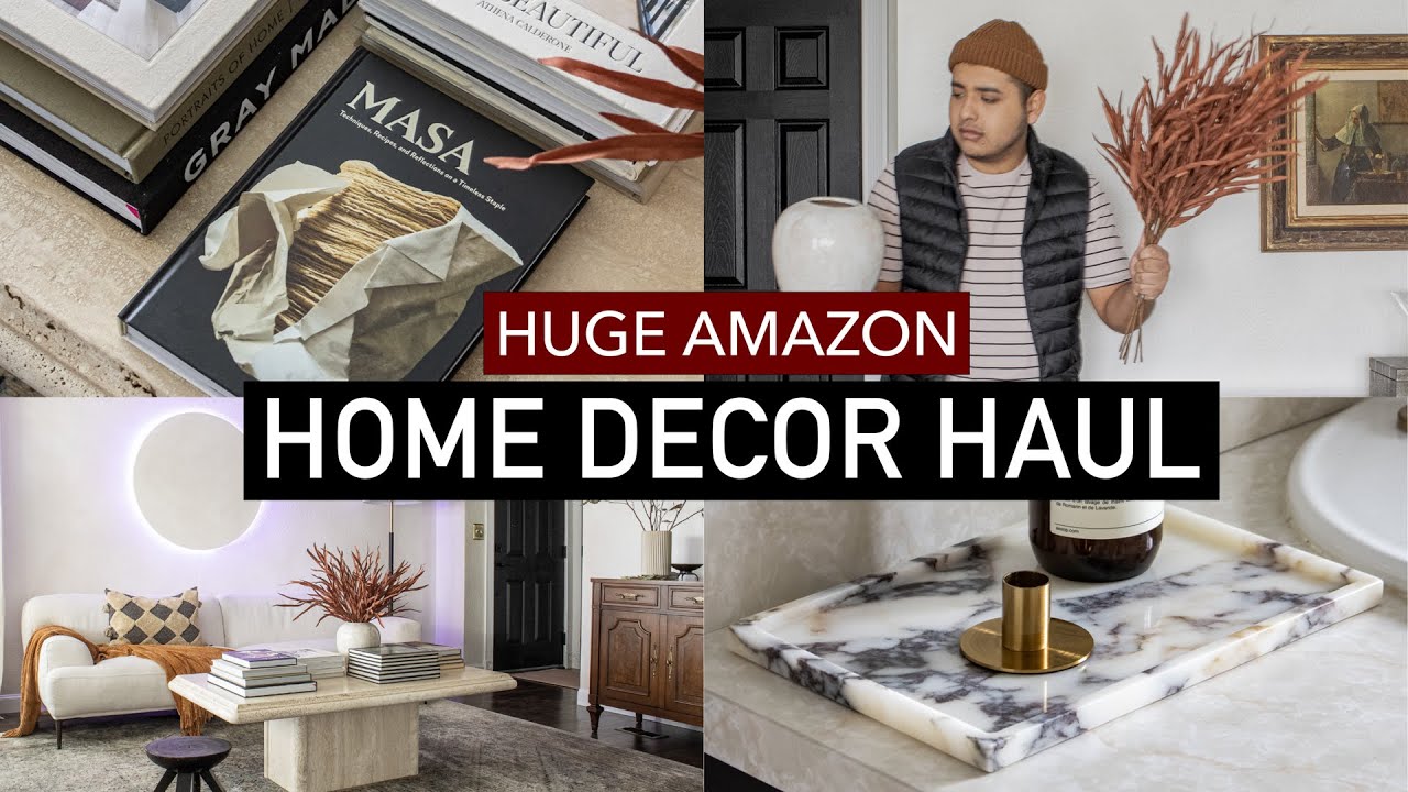 HUGE Amazon Home Haul (Decor Must Haves + Styling Ideas) | Casa Refined Vlogs