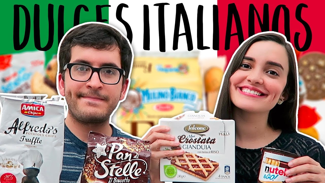 Probando SNACKS y DULCES ITALIANOS con mi novio | Mariana Clavel