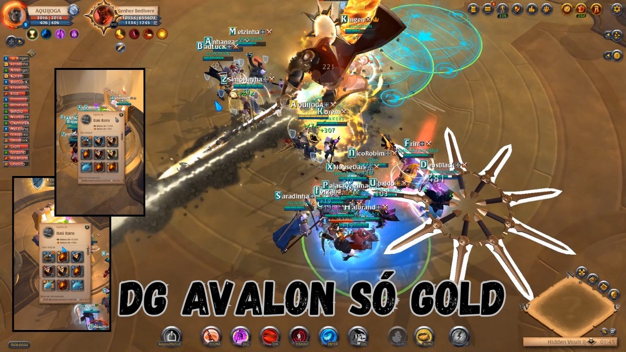 ALBION ONLINE - DG AVALON SÓ GOLD