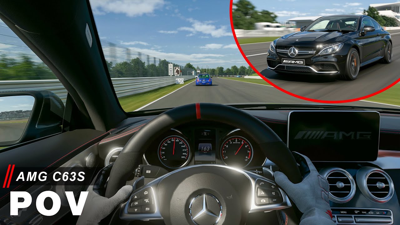 Mercedes AMG S63s POV | Gran Turismo 7 | Steering Wheel Gameplay | PS5 4k60