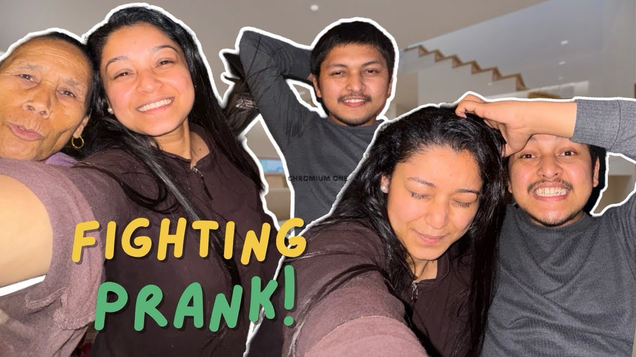 Fighting Prank with (Hajurama) 😂 | Comedy | | Nikita Pariyar |