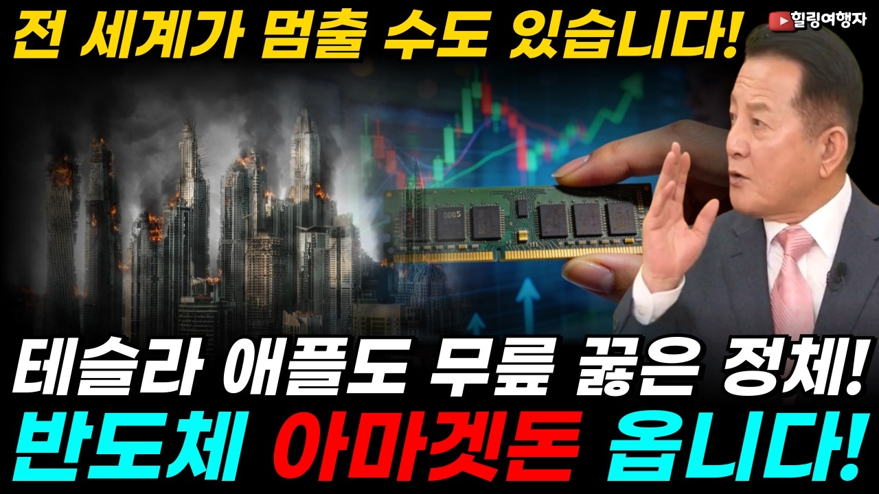 이제 이 회사가 없으면 전 세계가 멈출 수도 있습니다! 테슬라와 애플도 무릎 꿇게 만든 이것의 정체, 반도체 대란 아마겟돈 옵니다!