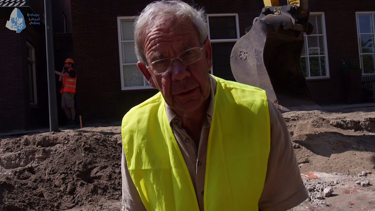 Opgravingen op oude kerkhof Erp 25 6 2019
