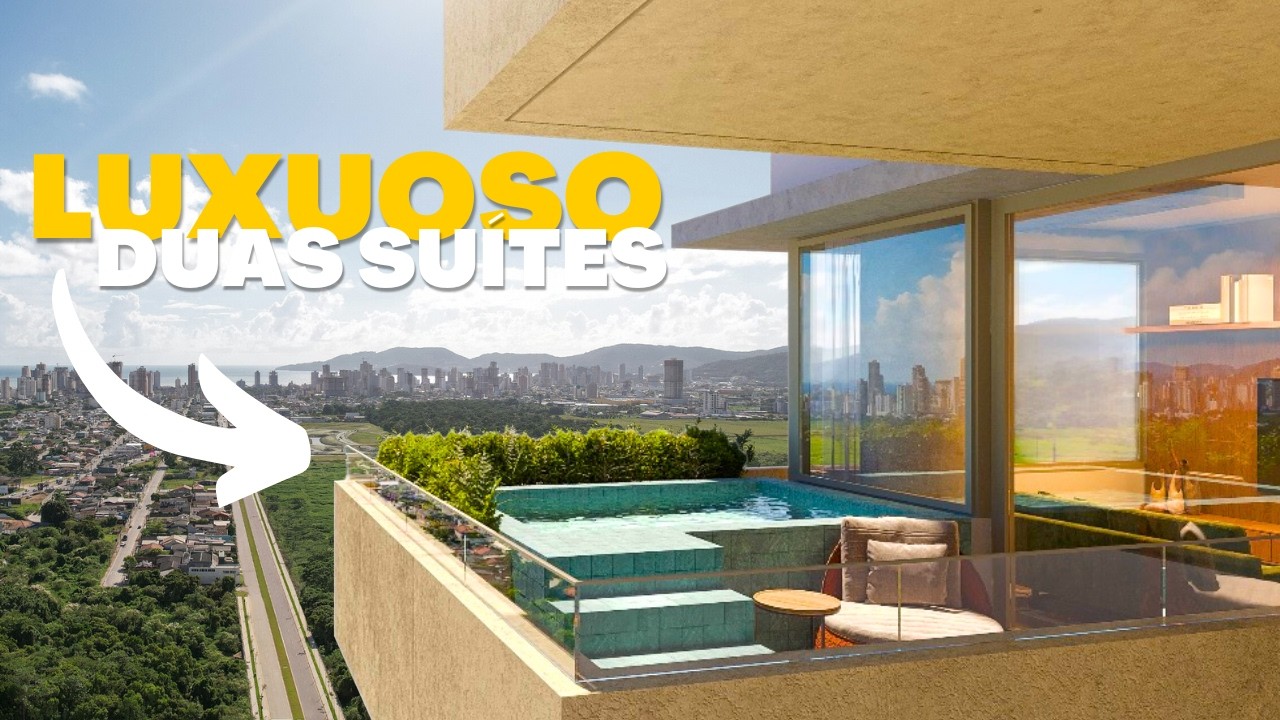 Você Moraria em Um Apartamento com Piscina Suspensa? Tour no Futuro Vitta 27