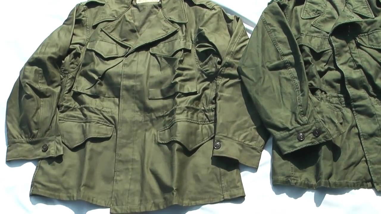 Vintage M-1943, M-1950 Field Jackets