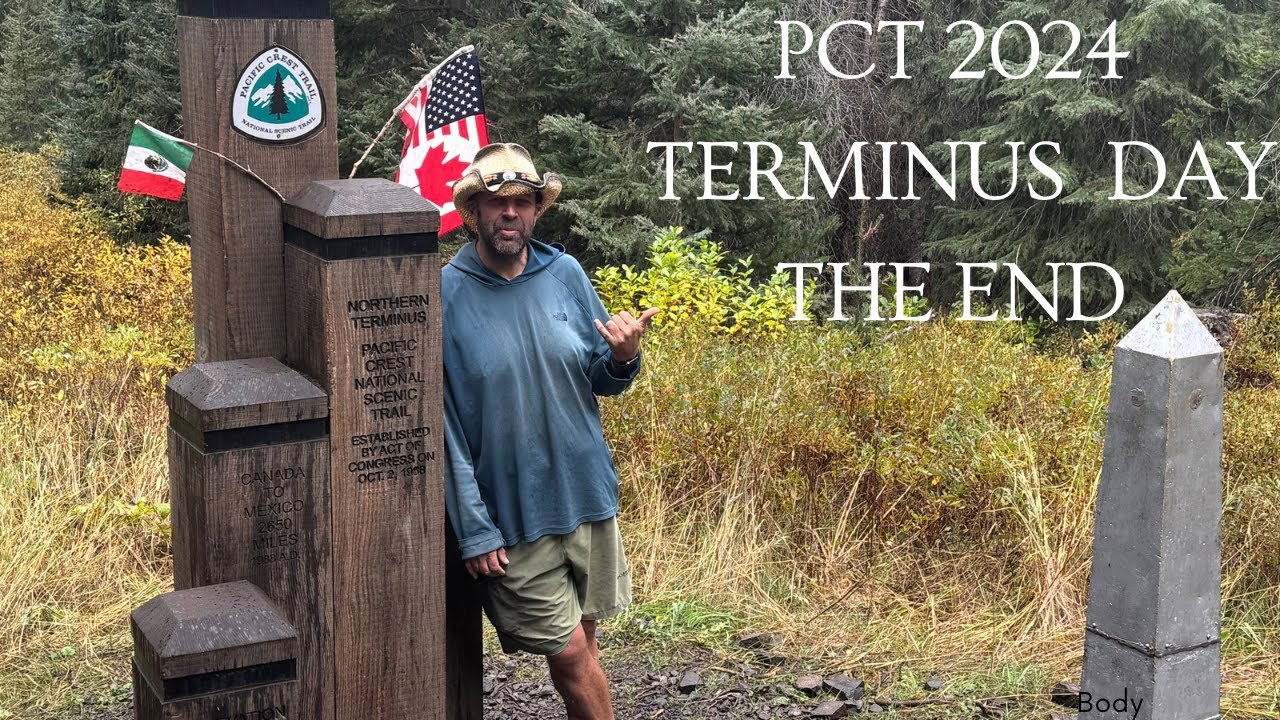 PCT 2024:  Last days on trail. Terminus day.