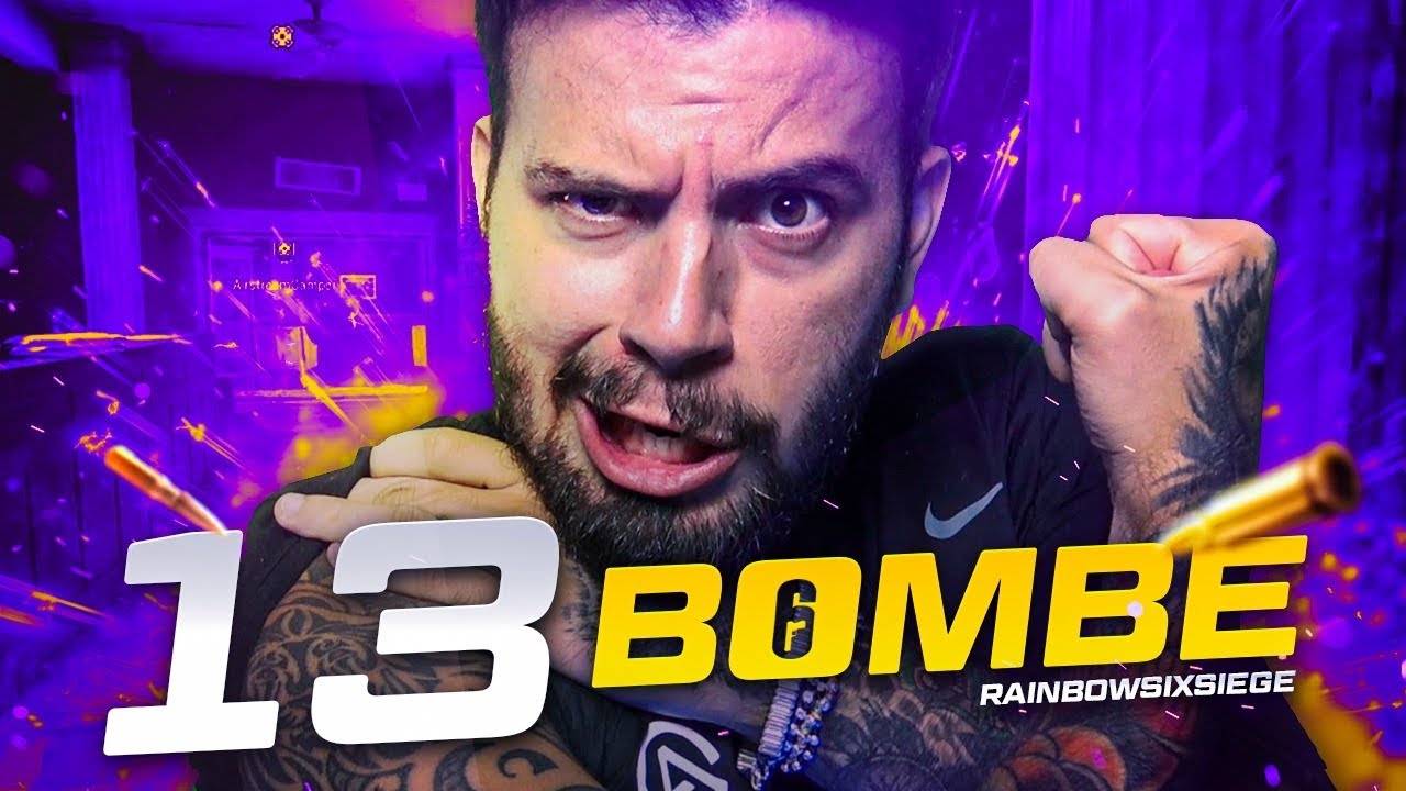 13 BOMBE SU RAINBOW SIX SIEGE: UN GABBO SCATENATO!!!