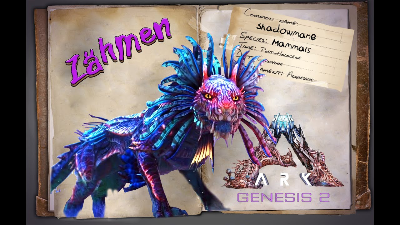 ARK Genesis 2 [GUIDE/Deutsch] ** Shadowmane zähmen & Tipps ** DLC Taming!