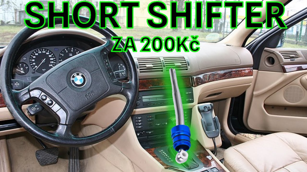 Montáž Short Shifteru z Číny za 200 Kč – BMW E39 Projekt 528i