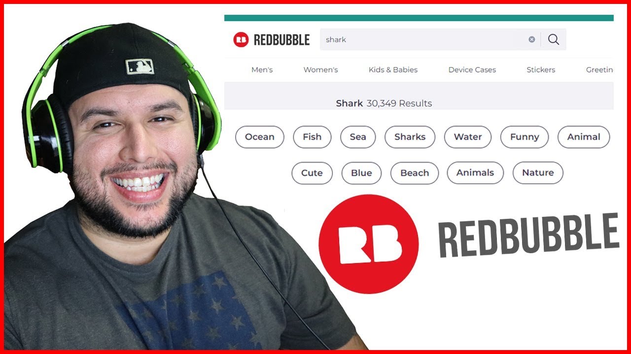 Как использовать теги на Redbubble (шаг за шагом)