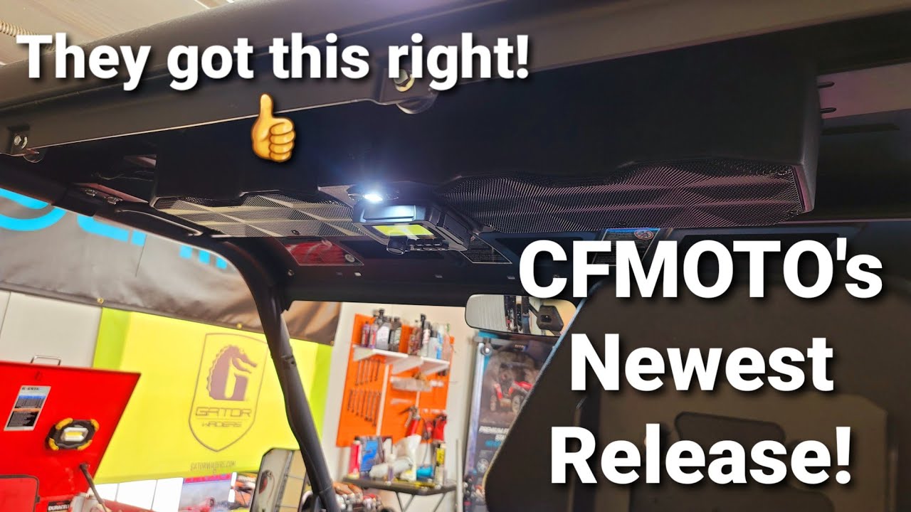 Brand New CFMOTO Accessories Just Released! CFMOTO Speakers & Mirror