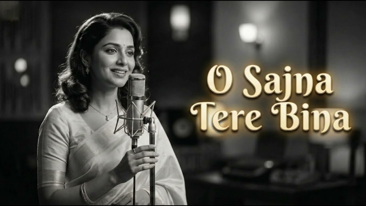 O Sajna Tere Bina - Original Retro Love Song | Vintage Hindi Music