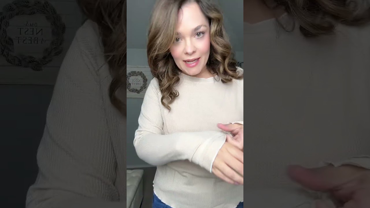 TikTok clothing haul try on #tiktokclothing #clothingtryon #midsizetryon #womensclothes #sizelarge