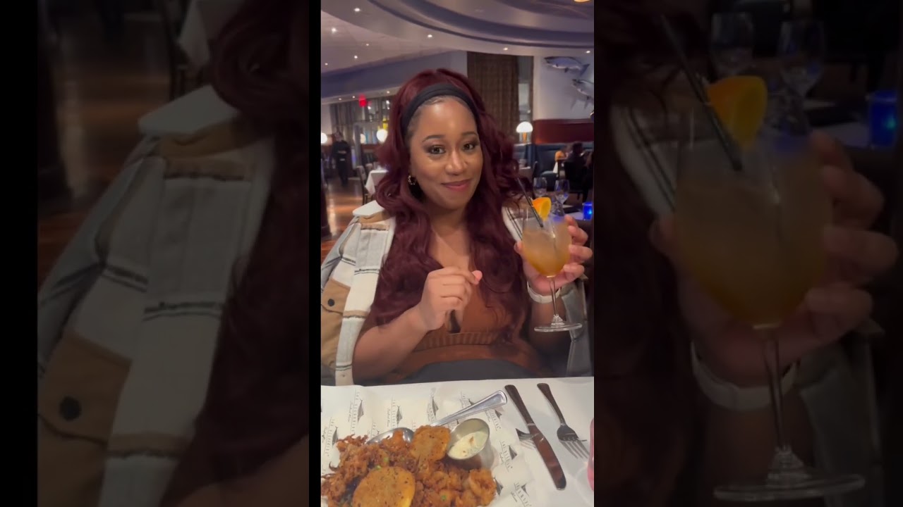 Date night in downtown Atlanta|| Atl Seafood restaurant review|| Oceanaire 