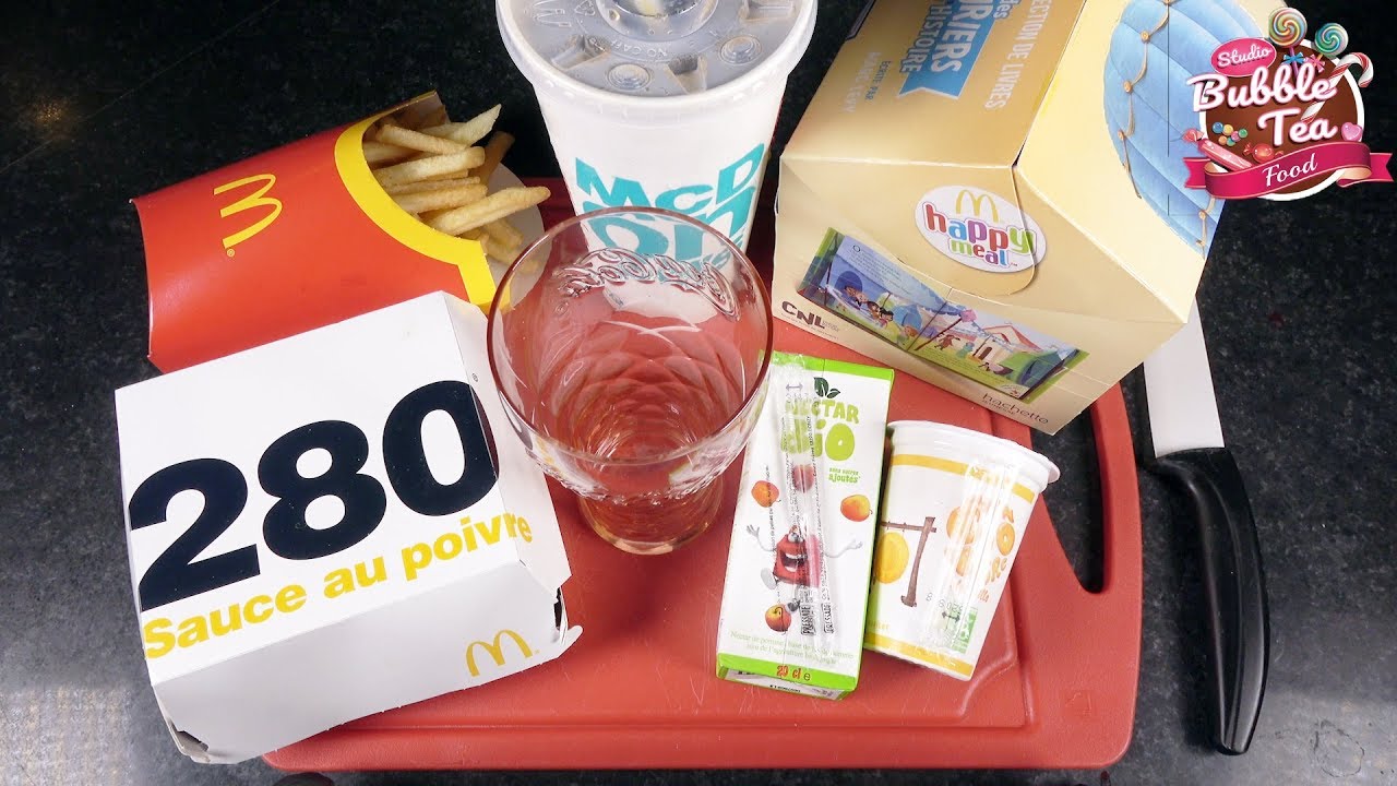 [MCDO] 2 MENUS, 1 SURPRISE ET 1 VERRE DE L'ÉTÉ - Studio Bubble Tea Food fast food
