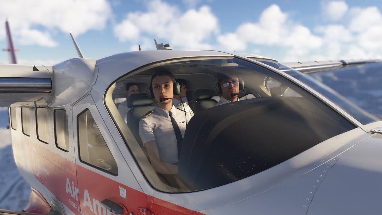 MS Flight Simulator 2024 | Rank S Medevac Mission | Buggy Game Landing Phase