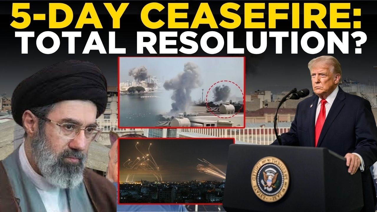 TRUMP'S BIG REVEAL: Secret Talks with Iran? 5-Day Ceasefire Announced After 'Total Resolution' Hint