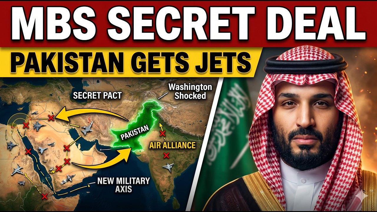 MBS&rsquo;s Secret Jet Deal With Pakistan: The Sudden Move That Just Left Washington Speechless