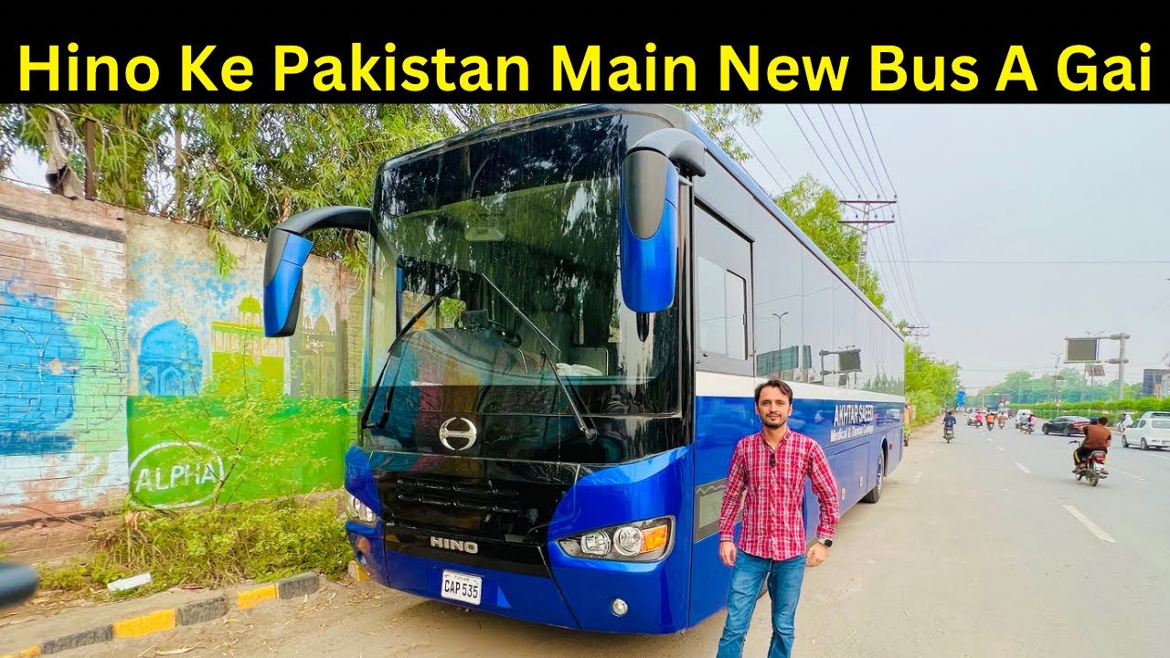 HINO Introduces New Bus In Pakistan | Hino Bus Review | Made In Pakistan Bus | PK BUSES