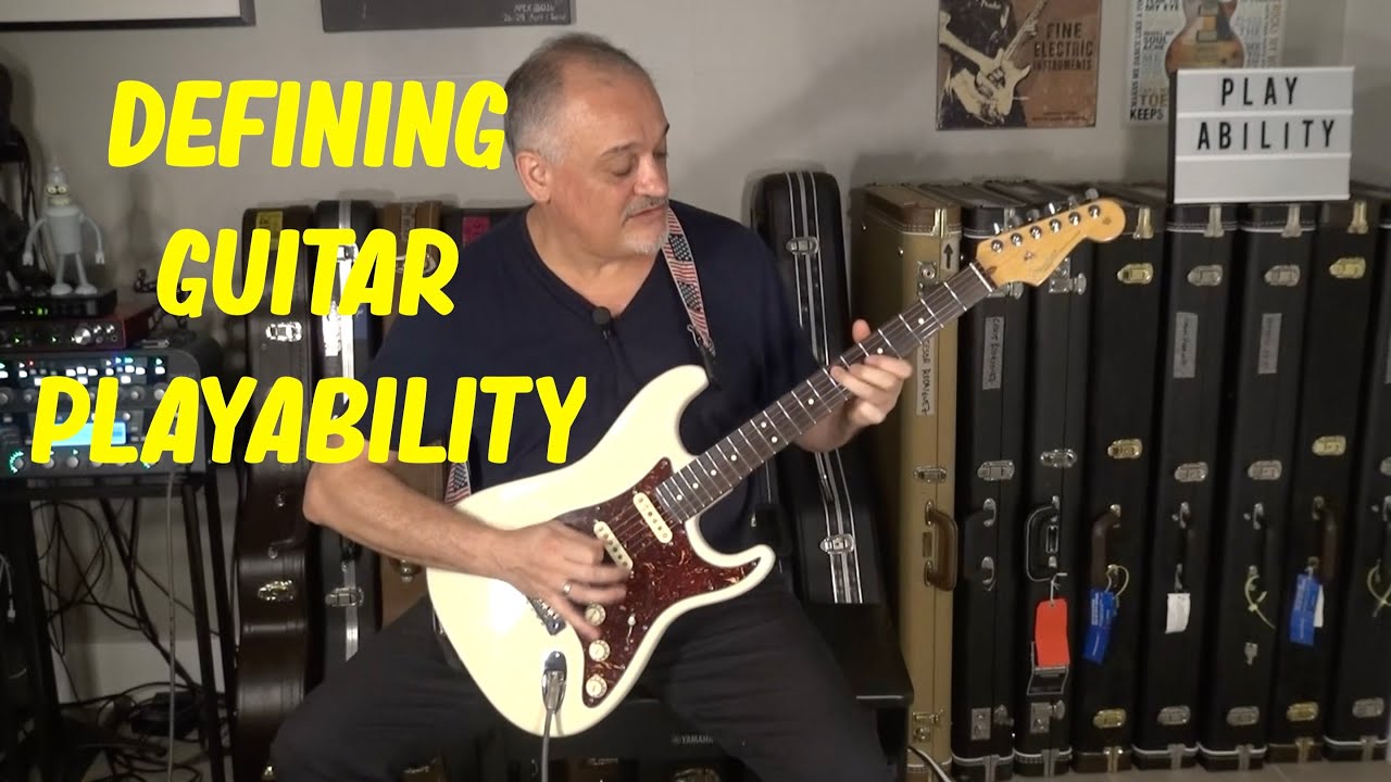 22K Subs Beginners Special : The 5 Big Factors that Define Guitar Playability and how to improve it