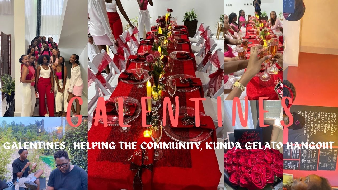 GALENTINES💗/HELPING THE COMMUNITY/ KUNDA GELATO KIGALI