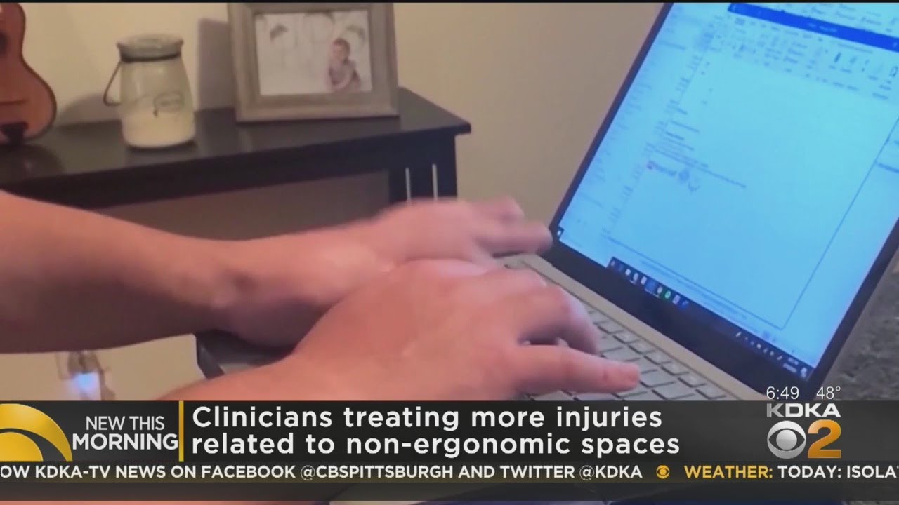 Doctors Seeing Increase In Injuries As People Work From Home