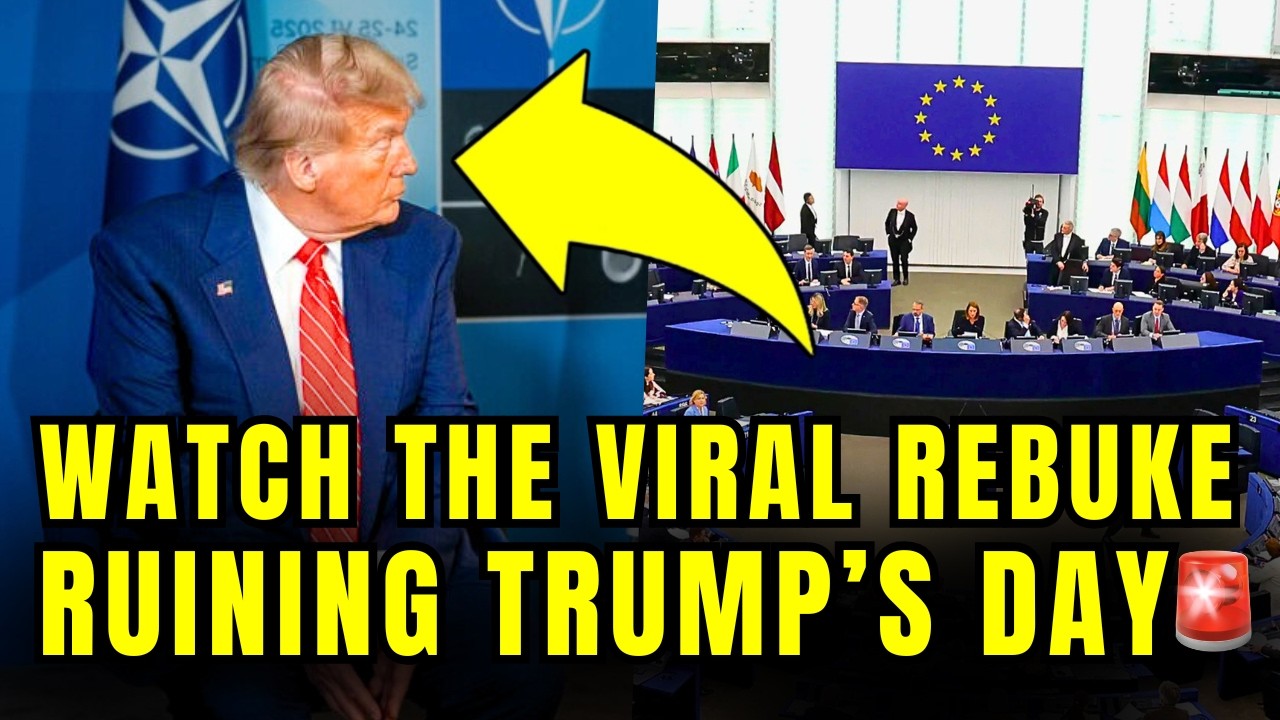 WATCH: ANTI-TRUMP Speech At EU Parliament Goes VIRAL WORLD-WIDE🚨