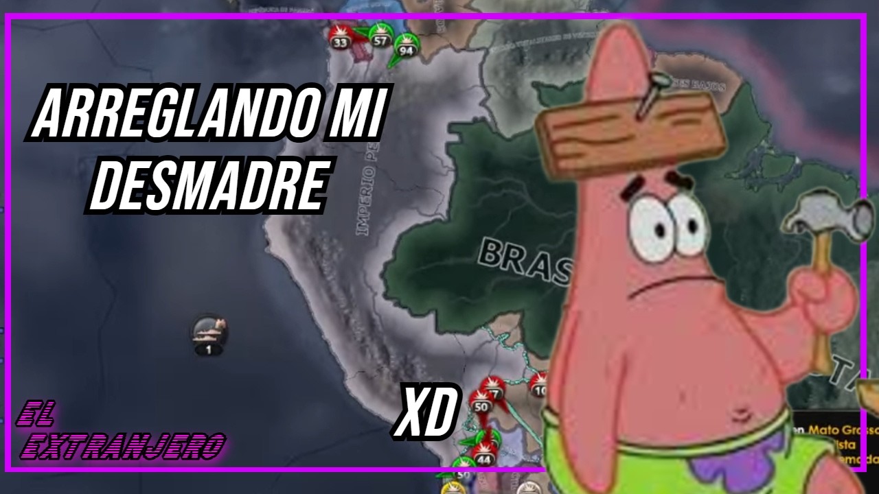 Empezando de 0 porque la IA está loca xD (Jugando con Perú en HOI4)